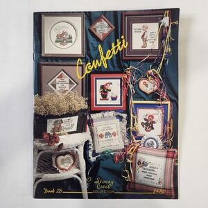 Stoney Creek Collection Book 26 Cross Stitch Patterns‎ 1987 Vintage Embroidery